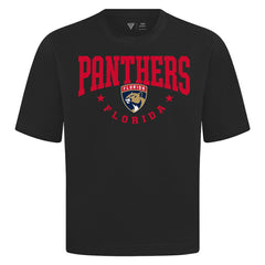 NHL Florida Panthers Levelwear Luxe Signature Knit T-Shirt - Black