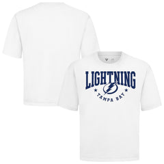 NHL Tampa Bay Lightning Levelwear Luxe Signature Knit T-Shirt - White