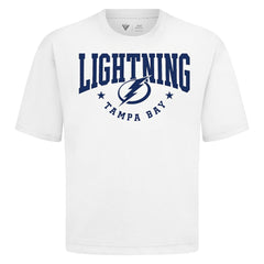 NHL Tampa Bay Lightning Levelwear Luxe Signature Knit T-Shirt - White