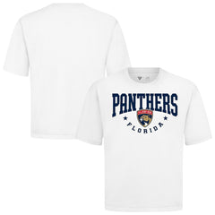 NHL Florida Panthers Levelwear Luxe Signature Knit T-Shirt - White