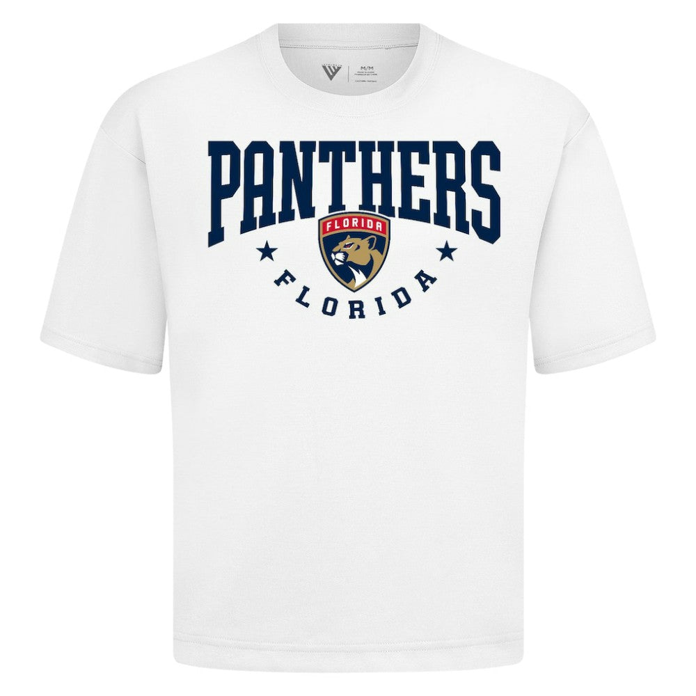 NHL Florida Panthers Levelwear Luxe Signature Knit T-Shirt - White