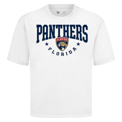 NHL Florida Panthers Levelwear Luxe Signature Knit T-Shirt - White
