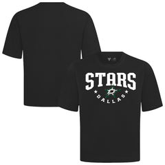 NHL Dallas Stars Levelwear Luxe Signature Knit T-Shirt - Black