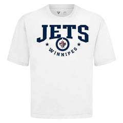 NHL Winnipeg Jets Levelwear Luxe Signature Knit T-Shirt - White