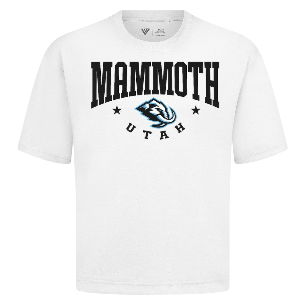 NHL Utah Mammoth Levelwear Luxe Signature Knit T-Shirt - White