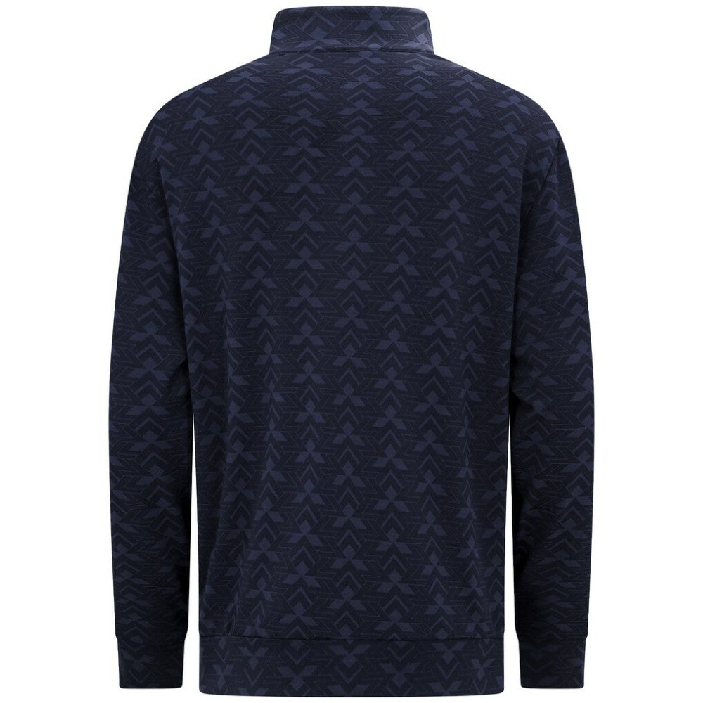 NHL Seattle Kraken Levelwear Chameleon Quarter-Zip Sweatshirt - Navy