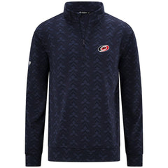 NHL Carolina Hurricanes Levelwear Chameleon Quarter-Zip Sweatshirt - Navy