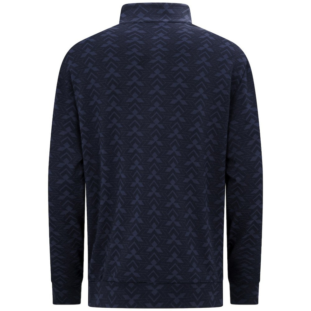 NHL Carolina Hurricanes Levelwear Chameleon Quarter-Zip Sweatshirt - Navy