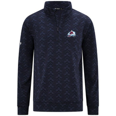 NHL Colorado Avalanche Levelwear Chameleon Quarter-Zip Sweatshirt - Navy