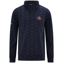 NHL Ottawa Senators Levelwear Chameleon Quarter-Zip Sweatshirt - Navy