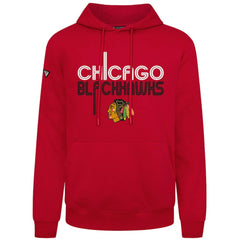 NHL Chicago Blackhawks Levelwear Podium Lanes Hoodie - Red