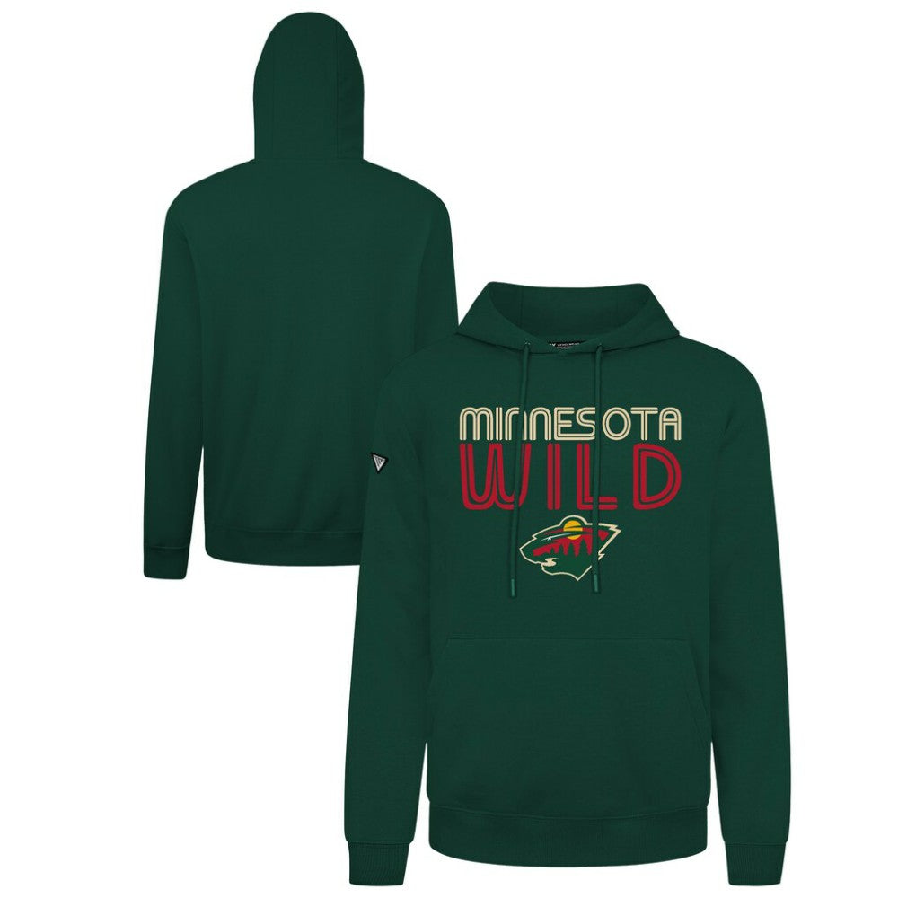 NHL Minnesota Wild Levelwear Podium Lanes Hoodie - Green