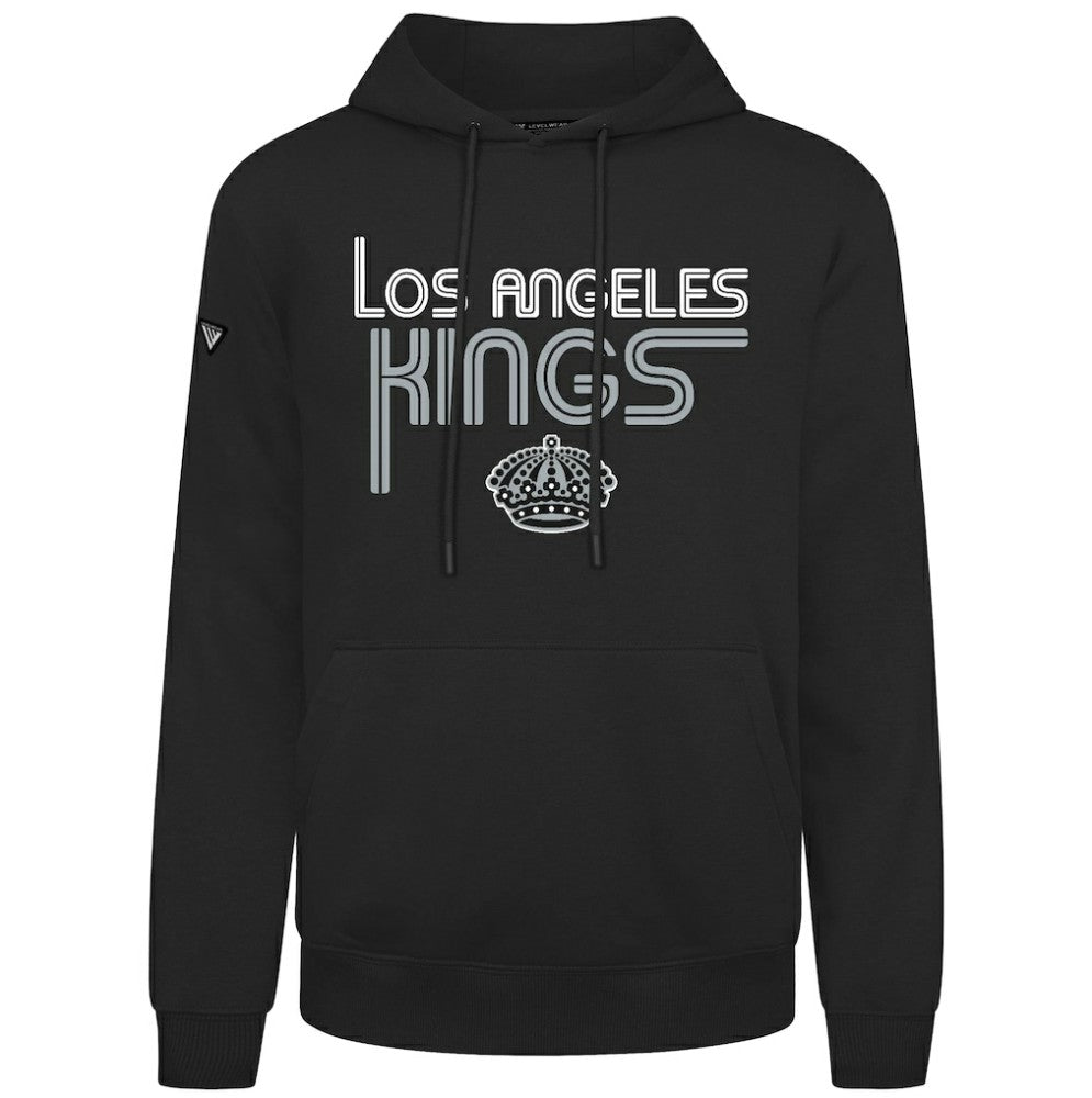 NHL Los Angeles Kings Levelwear Podium Lanes Hoodie - Black