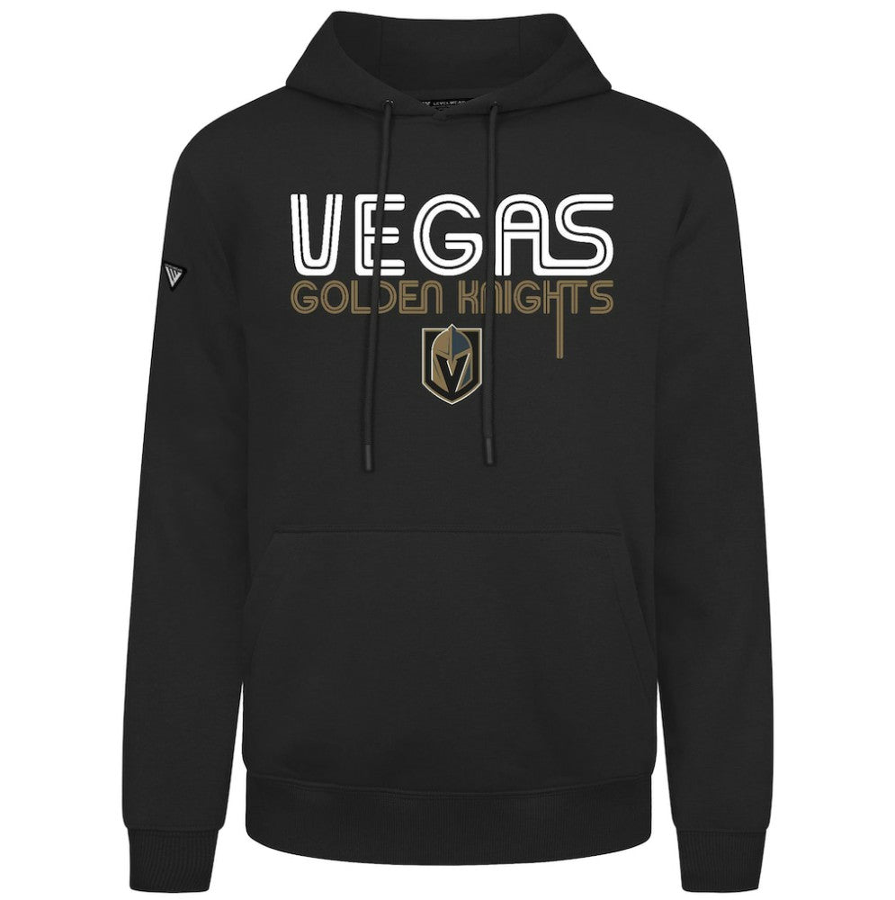 NHL Vegas Golden Knights Levelwear Podium Lanes Hoodie - Black