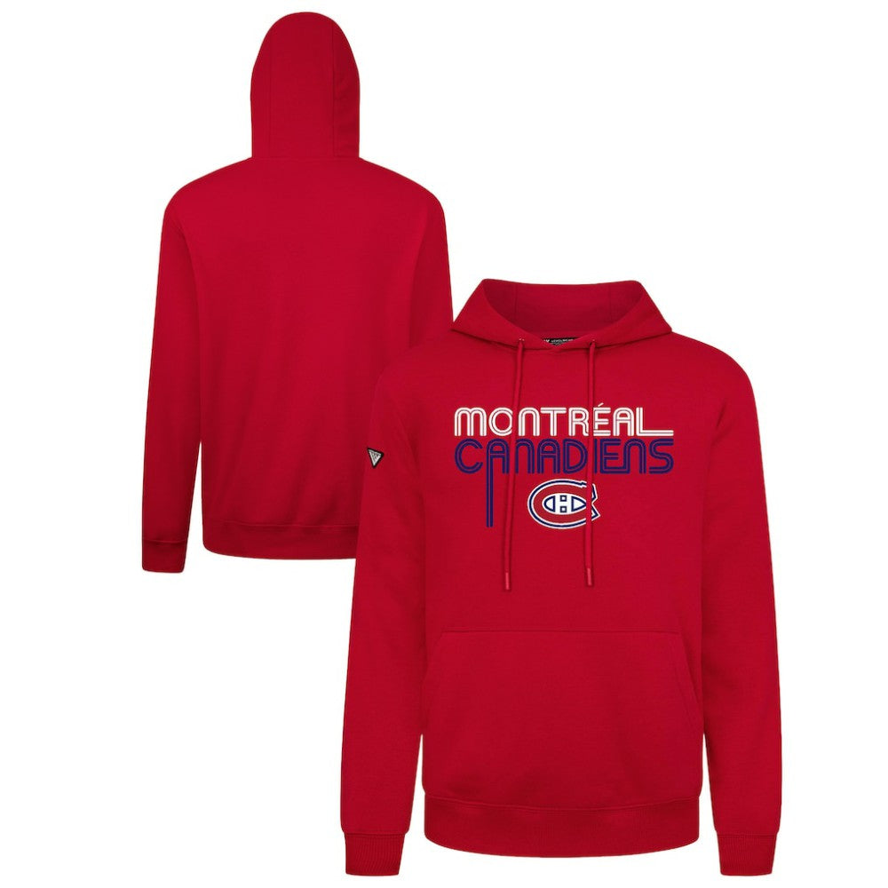 NHL Montreal Canadiens Levelwear Podium Lanes Hoodie - Red