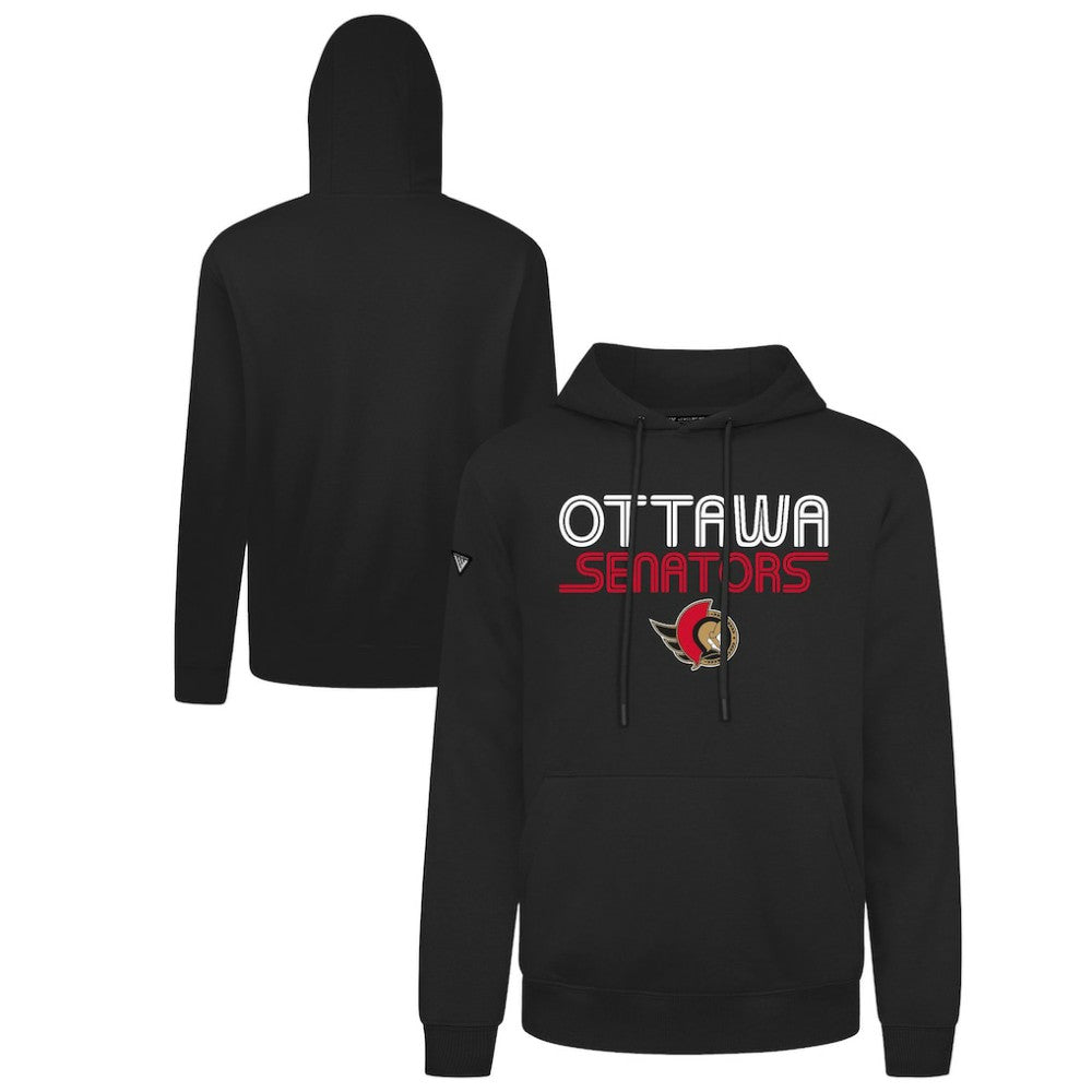 NHL Ottawa Senators Levelwear Podium Lanes Hoodie - Black