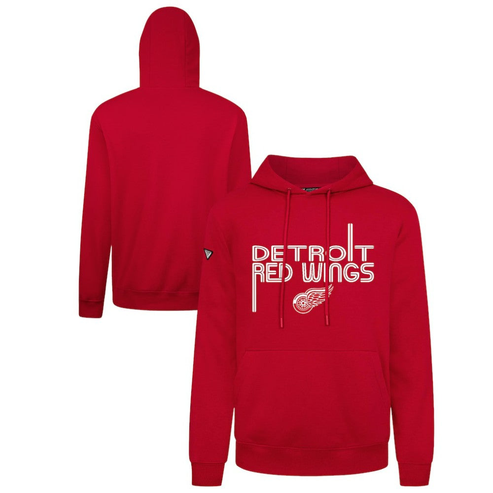 NHL Detroit Red Wings Levelwear Podium Lanes Hoodie - Red