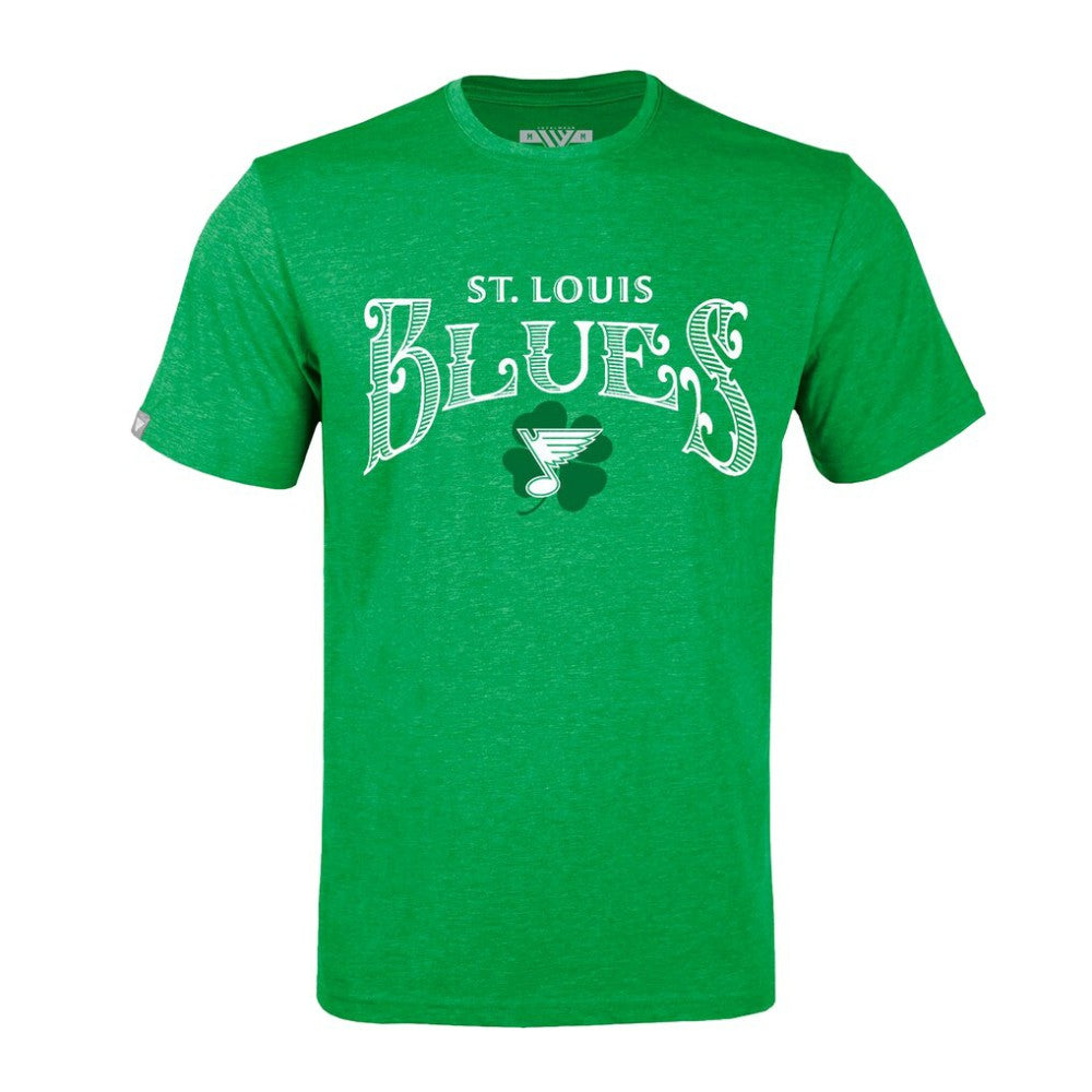 NHL St. Louis Blues Levelwear St. Patrick's Day Richmond T-Shirt - Green