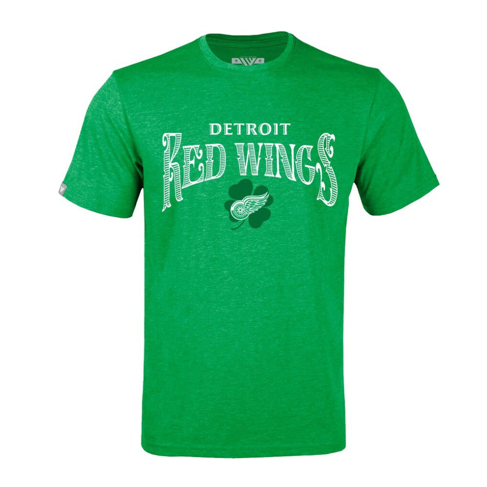 NHL Detroit Red Wings Levelwear St. Patrick's Day Richmond T-Shirt - Green