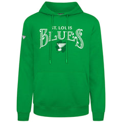 NHL St. Louis Blues Levelwear St. Patrick's Day Podium Hoodie - Green