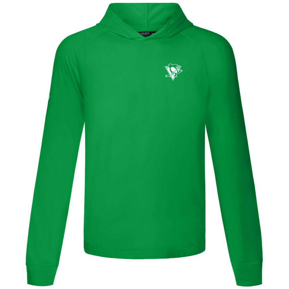 NHL Pittsburgh Penguins Levelwear St. Patrick's Day Dimension Hoodie - Green