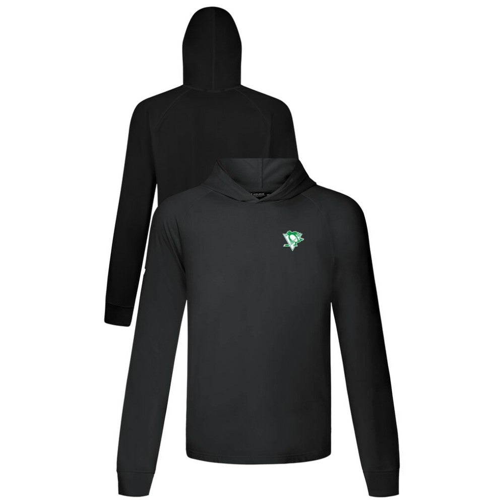 NHL Pittsburgh Penguins Levelwear St. Patrick's Day Dimension Hoodie - Black