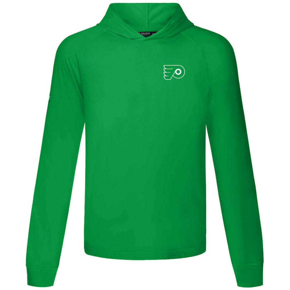 NHL Philadelphia Flyers Levelwear St. Patrick's Day Dimension Hoodie - Green