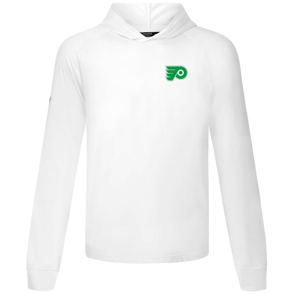 NHL Philadelphia Flyers Levelwear St. Patrick's Day Dimension Hoodie - White