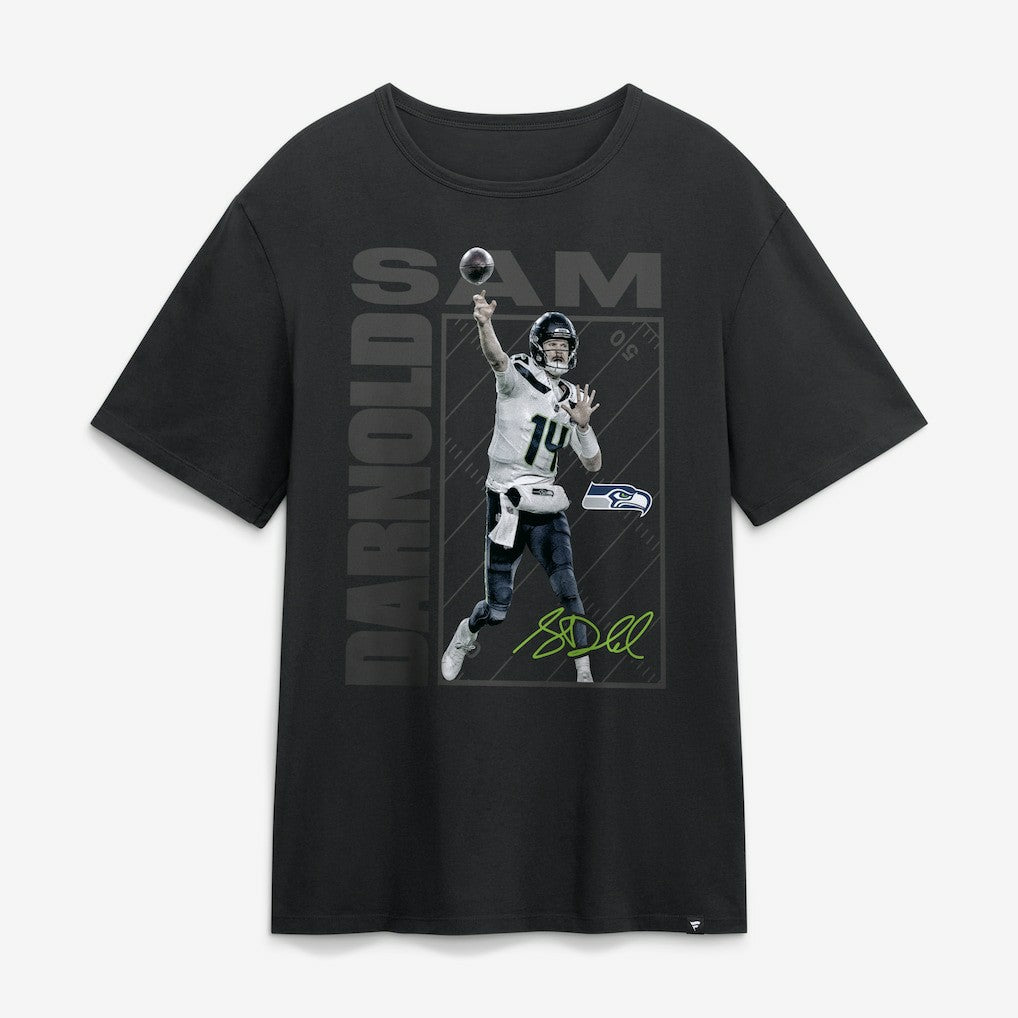 Sam Darnold Seattle Seahawks Tonal T-Shirt Black