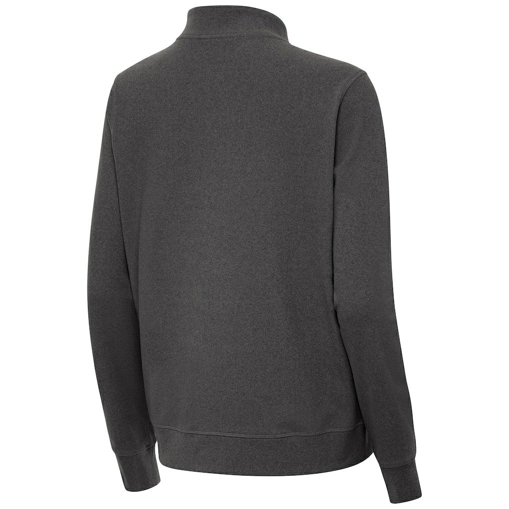 Seattle Seahawks Antigua Women's Super Bowl LX Champions Crush Quarter-Zip Pullover Charcoal