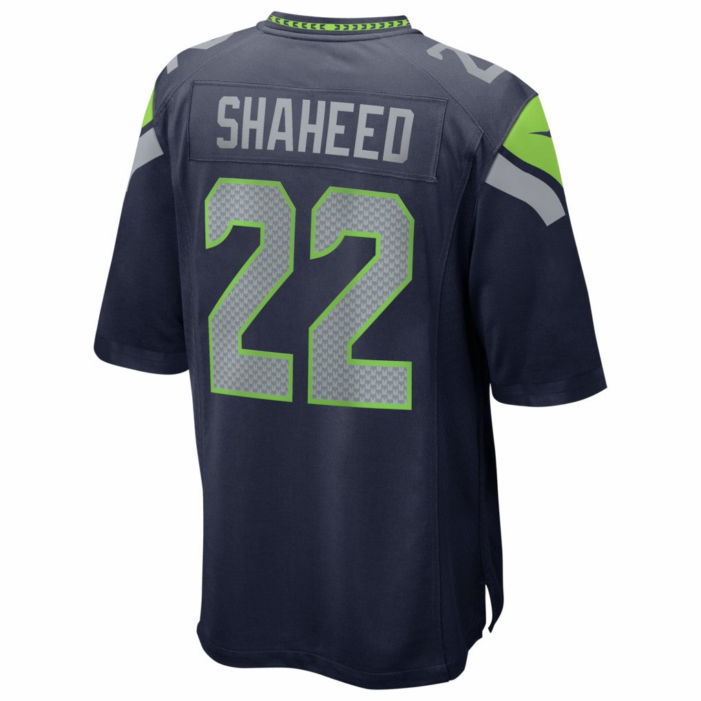 Rashid Shaheed Seattle Seahawks Super Bowl LX Patch Game Jersey College Navy