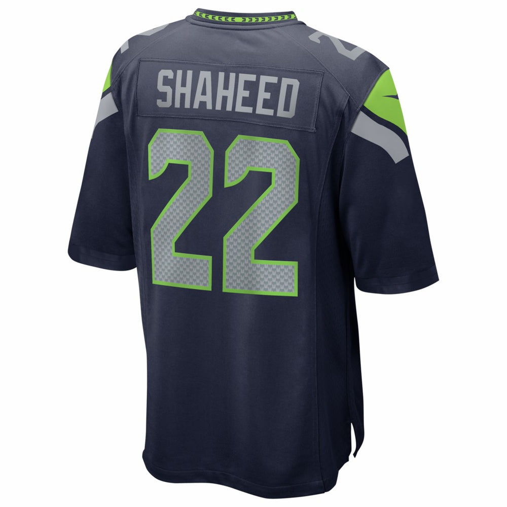 Rashid Shaheed Seattle Seahawks Super Bowl LX Patch Game Jersey College Navy