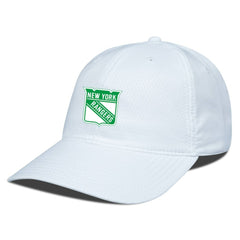 NHL New York Rangers Levelwear Matrix Patch Adjustable Hat - White