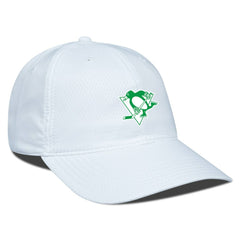 NHL Pittsburgh Penguins Levelwear Matrix Patch Adjustable Hat - White