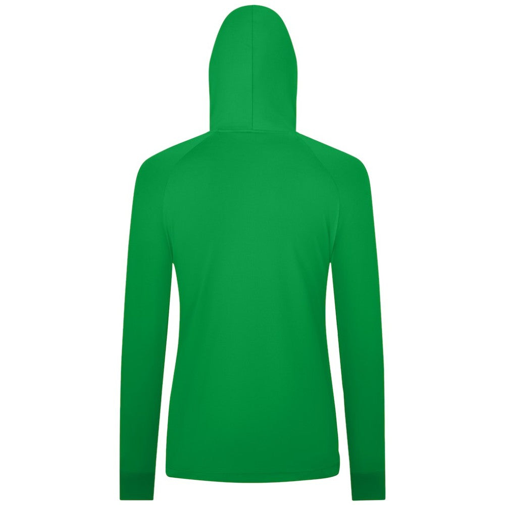 NHL Anaheim Ducks Levelwear Women's St. Patrick's Day Slender Raglan Hoodie - Kelly Green