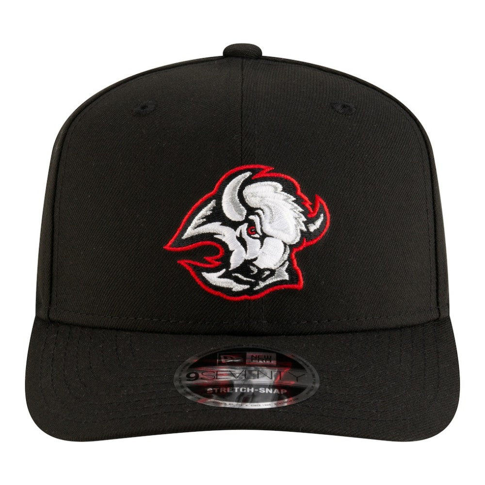 NHL Buffalo Sabres New Era 9SEVENTY Adjustable Hat - Black