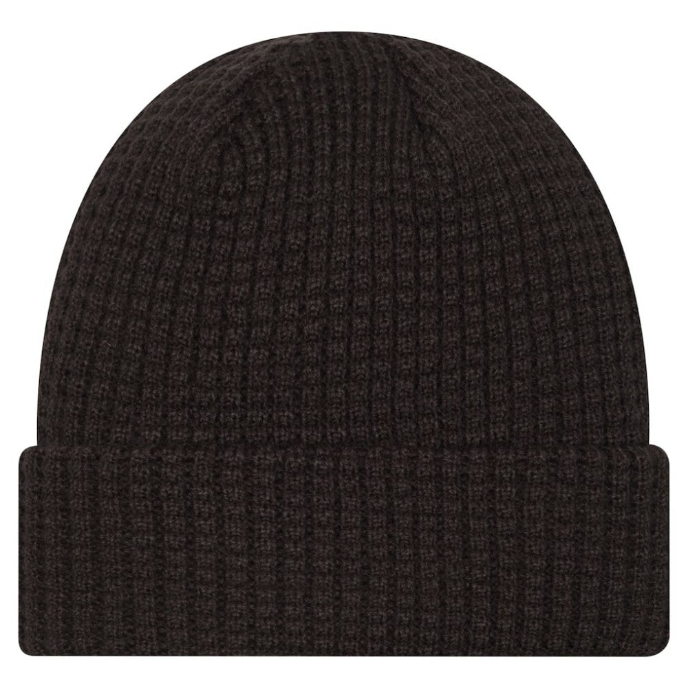 NHL Buffalo Sabres New Era Waffle Cuffed Knit Hat - Black