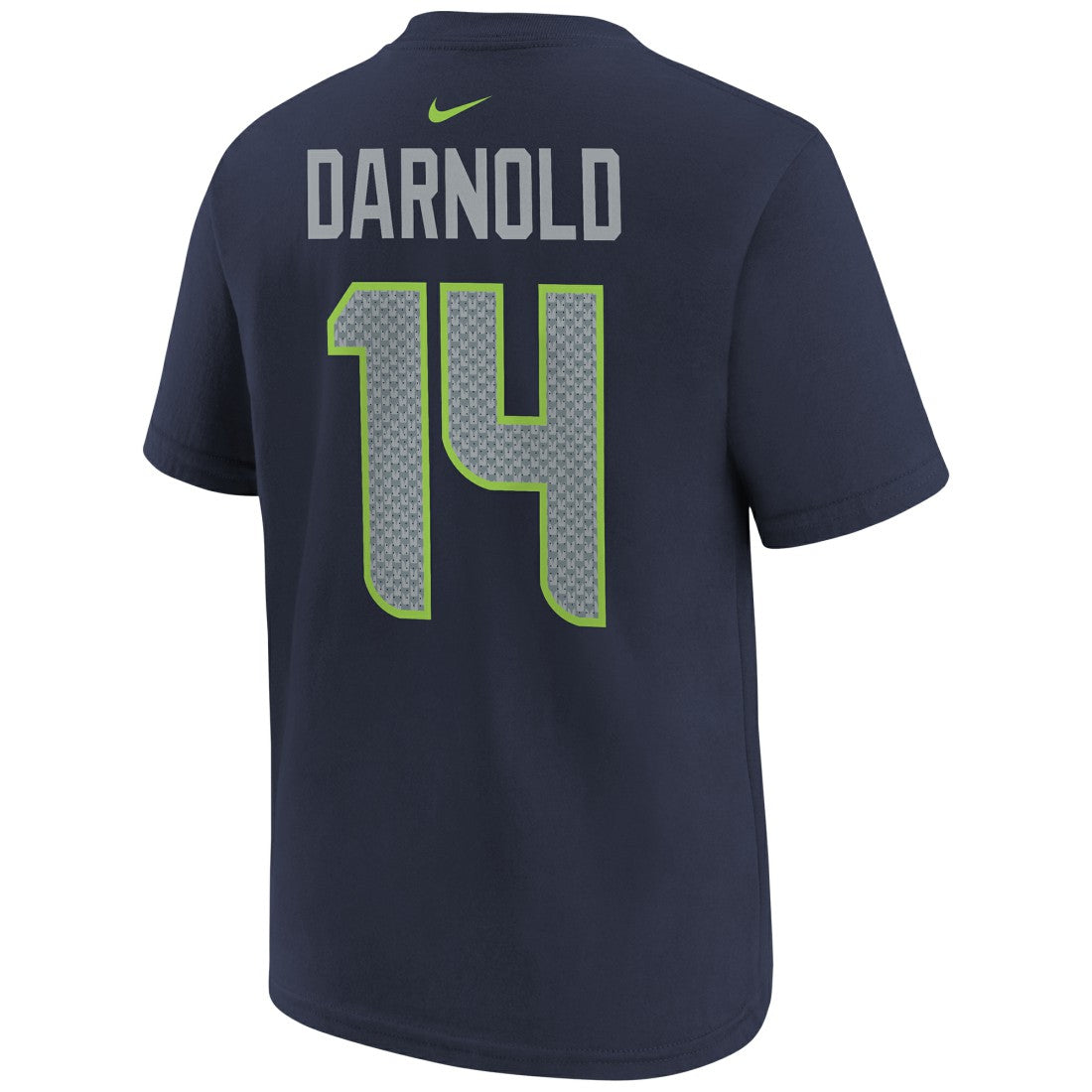 Sam Darnold Seattle Seahawks Youth Super Bowl LX Name & Number T-Shirt College Navy