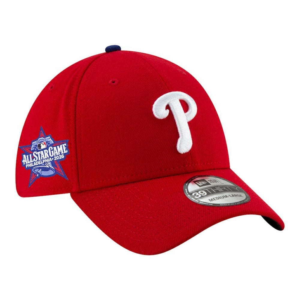 Philadelphia Phillies New Era 2026 All-Star Game Player Replica 39THIRTY Flex Hat - Red Hats