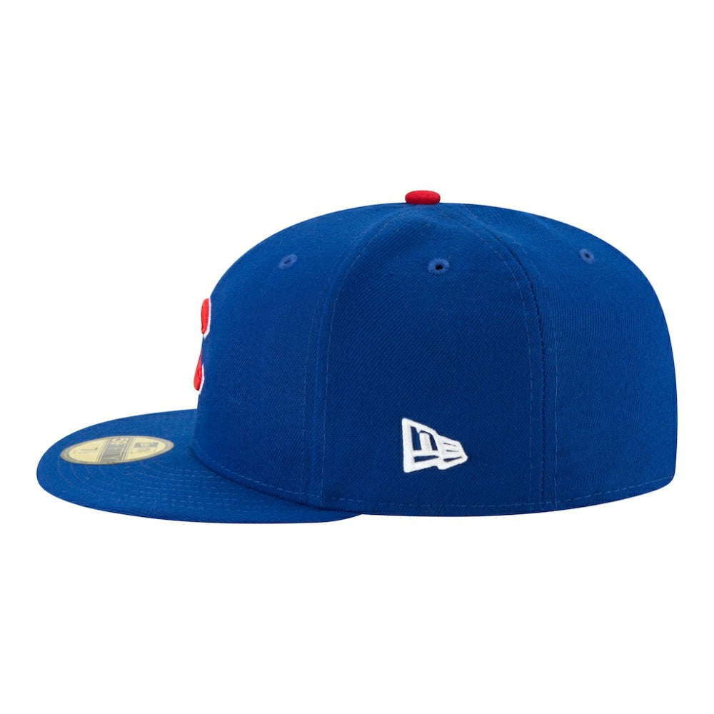 Chicago Cubs New Era 150th Anniversary 59FIFTY Fitted Hat - Royal Hats