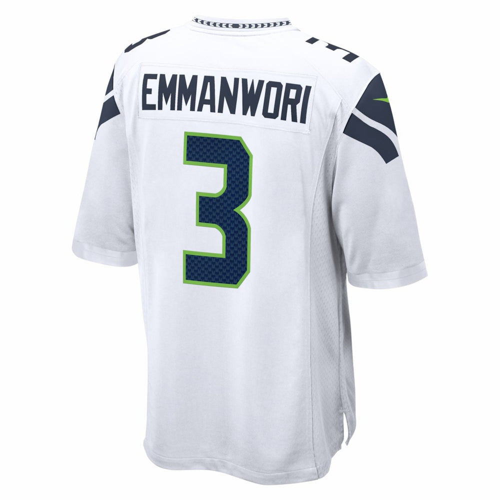 Nick Emmanwori Seattle Seahawks Game Jersey White