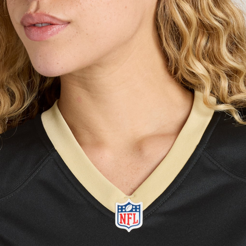 Drew Brees New Orleans Saints Women's Team Game Jersey Black