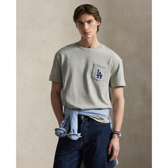 Dodgers Polo Ralph Lauren T-Shirt - Gray T-shirts