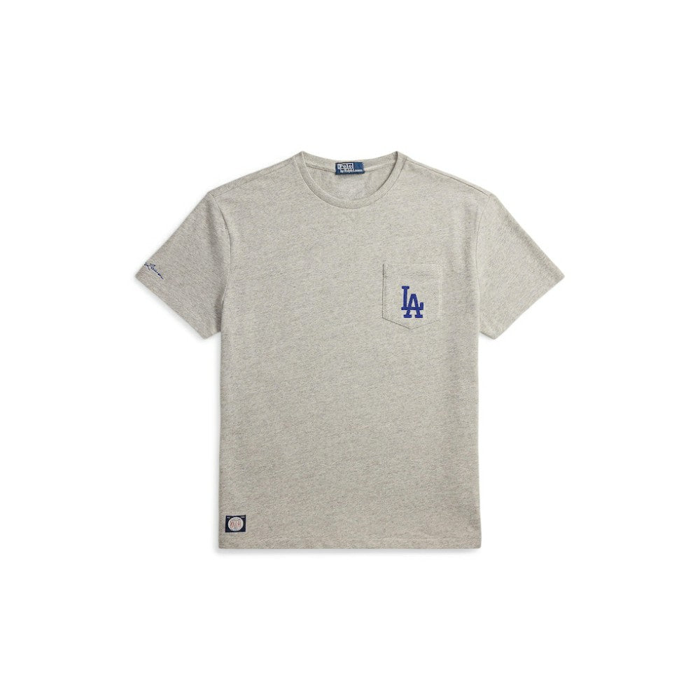Dodgers Polo Ralph Lauren T-Shirt - Gray T-shirts