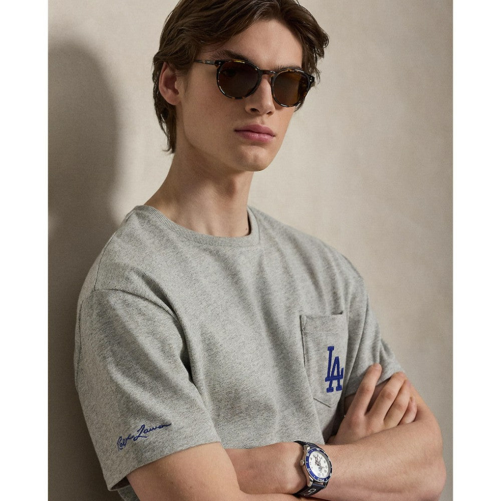 Dodgers Polo Ralph Lauren T-Shirt - Gray T-shirts