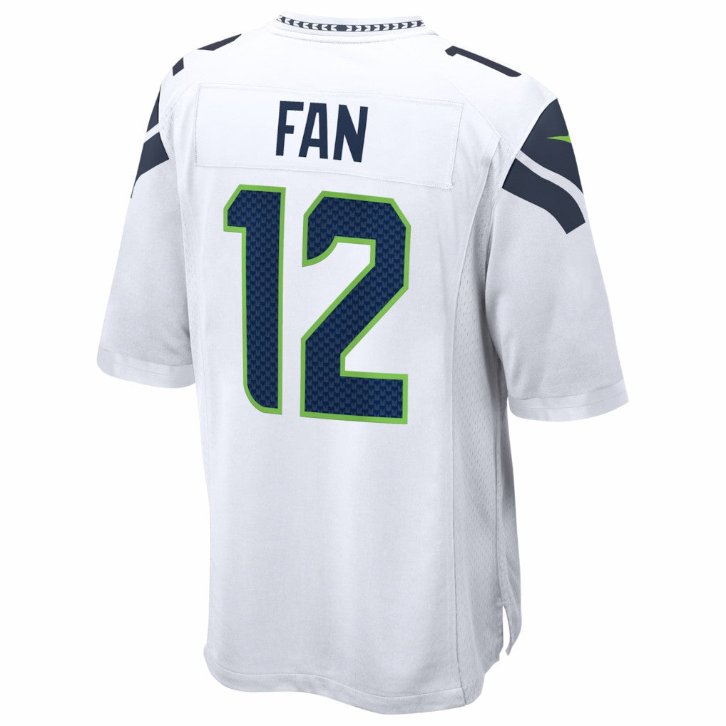 12s Seattle Seahawks Game Jersey White