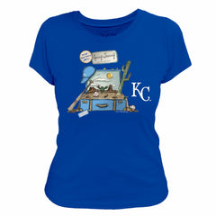 Kansas City Royals Tiny Turnip Women's 2026 Spring Training T-Shirt - Royal T-shirts