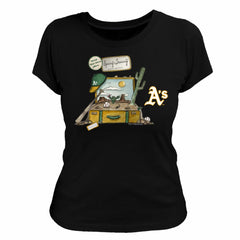 Athletics Tiny Turnip Women's 2026 Spring Training T-Shirt - Black T-shirts