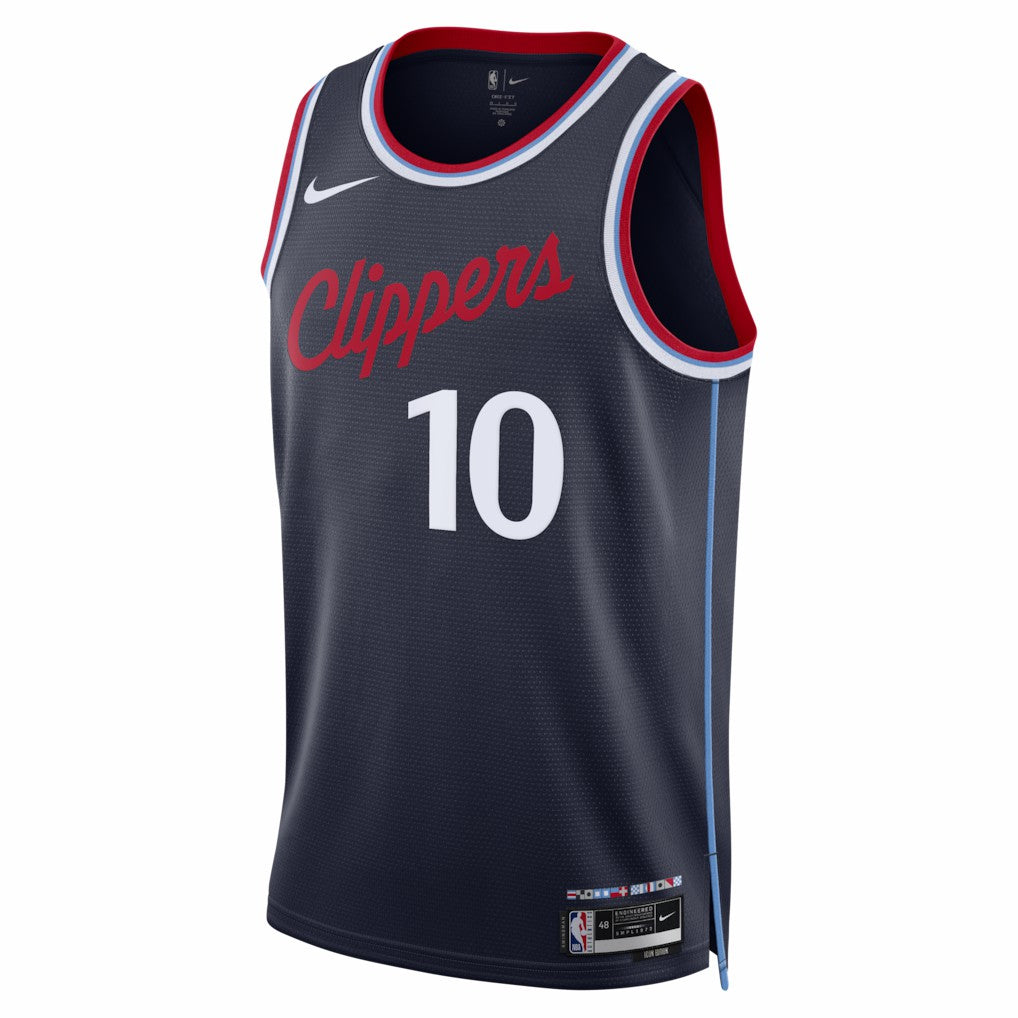 Darius Garland LA Clippers Unisex Swingman Jersey Icon Edition Navy