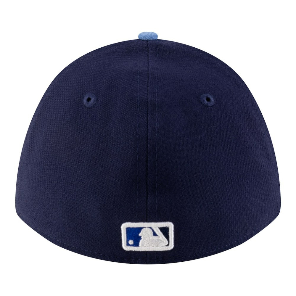 Toronto Blue Jays New Era 50th Season Player Replica 39THIRTY Flex Hat - Navy/Powder Blue Hats